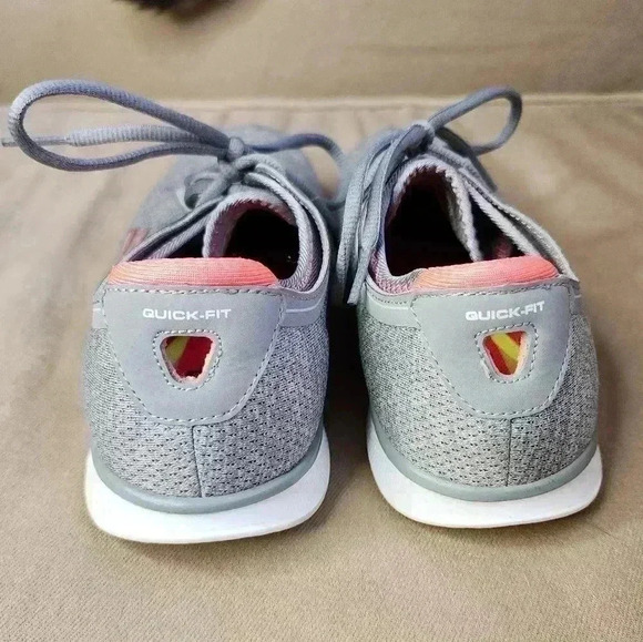 Skechers Women's Go Step Lite Agile Shoes 14485 Grey/Pink Size 8.5 US - Picture 4 of 8